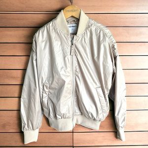 NWOT Oversized Water-Resistant Bomber Jacket for Women